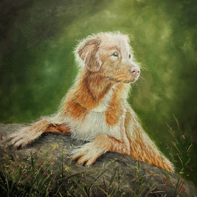Majestic Canine Overlook - Image 2