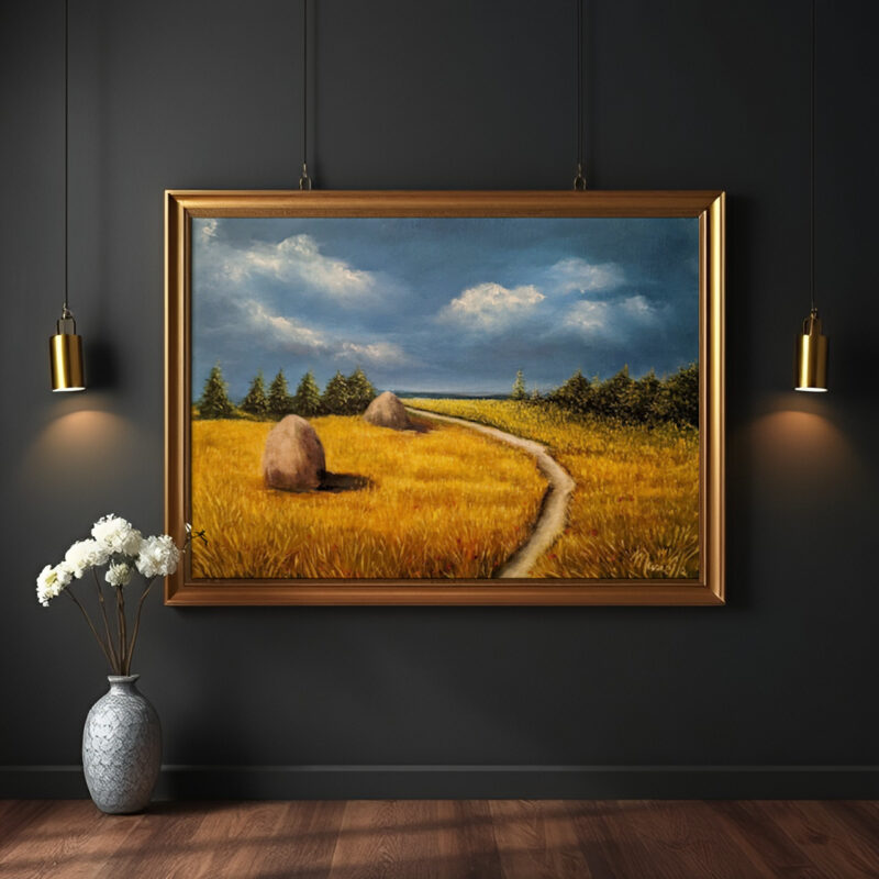 Serene Golden Fields