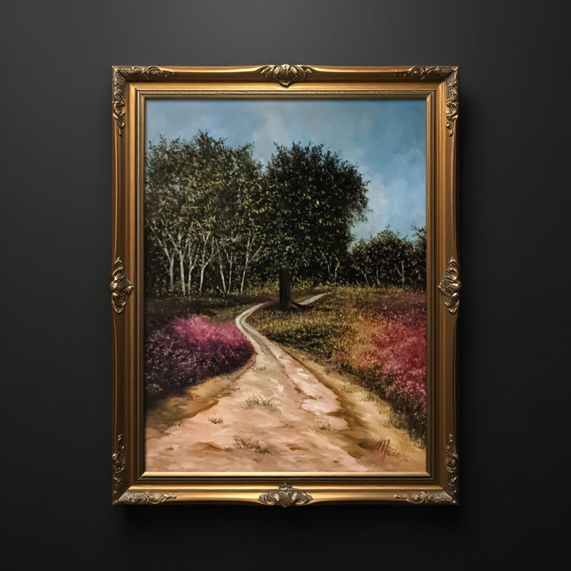 Path Through a Flowered Field