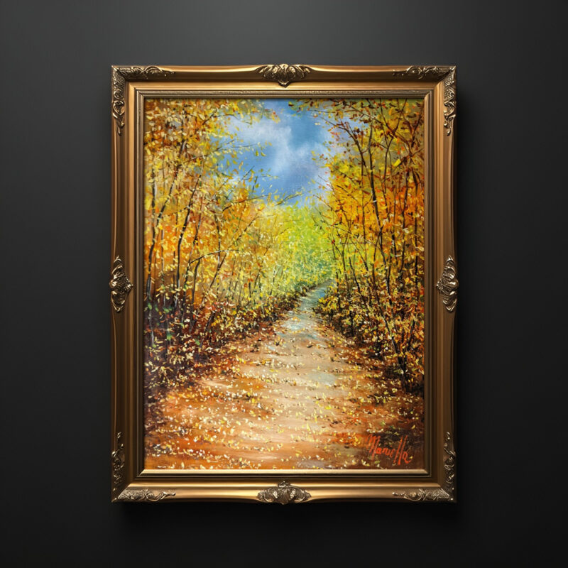 Autumn Forest Pathway