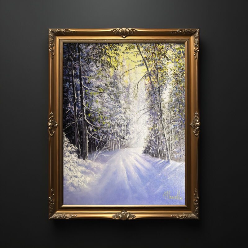 Winter Forest Path